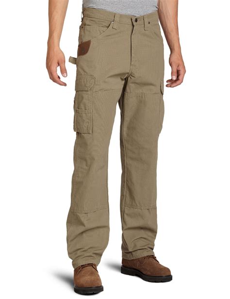 Wrangler&174; Men's Regular Fit Cargo Pant with Hidden Cell Phone Pocket, Sizes 30-42 Available for 3 day shipping 3 day shipping Men's Wrangler Workwear Cargo Pant, Sizes 32-44. . Walmart wrangler work pants